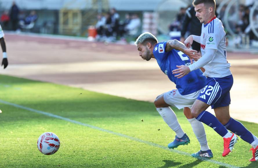 Split: Utakmica Hajduk i Široki Brijeg na Poljudu.