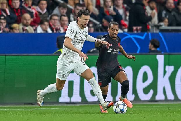 Bayer 04 Leverkusen vs. PSV Eindhoven, Fussball, UEFA Champions League, Gruppenphase, 02. Spieltag, Saison 2025/2026, 01.10.2025