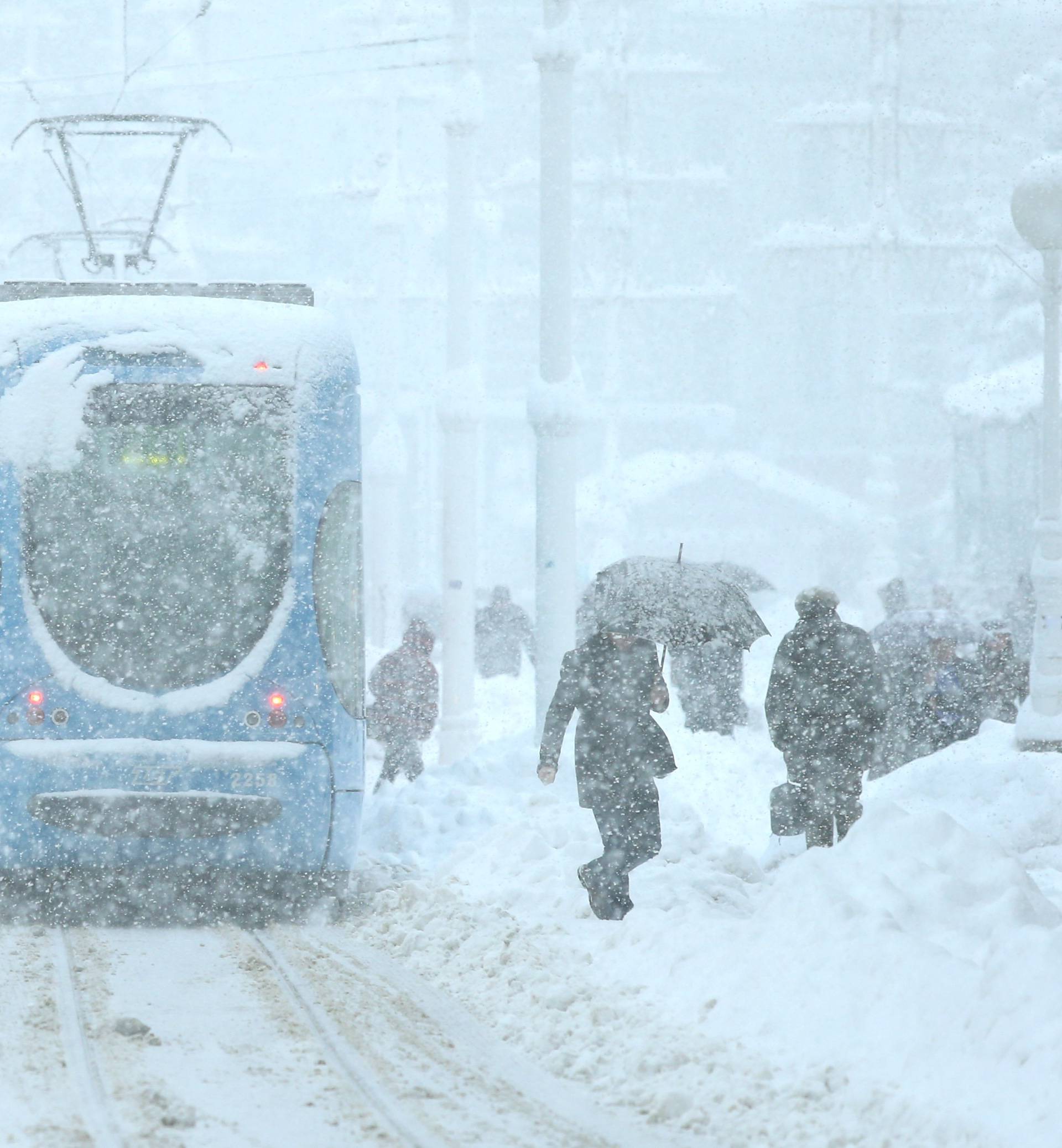 Objavili kad će snijeg, a ovako je Zagreb izgledao 14.1.2013.