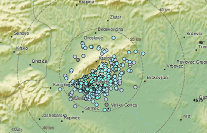 Zagreb se opet tresao, čula se tutnjava: Seizmolozi kažu da je potres bio 2,2 po Richteru