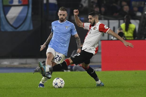 UEFA Champions League football match - SS Lazio vs Feyenoord