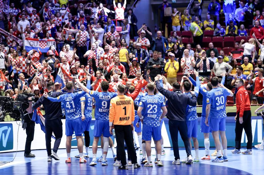 Malmo: Hrvatska izborila polufinale EHF Europskog prvenstva