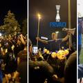 VIDEO Oršić vodio navijanje uz autocestu, u Maksimiru ih čekali tamburaši! Nastao je krš i lom
