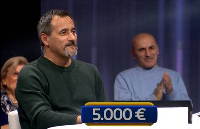 Dražan iz Šibenika odgovorio je netočno na samo jedno pitanje: Kući otišao s pet tisuća eura...