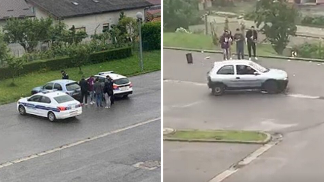 Video: Mladić (18) pijan divljao autom, a prijatelji ga bodrili