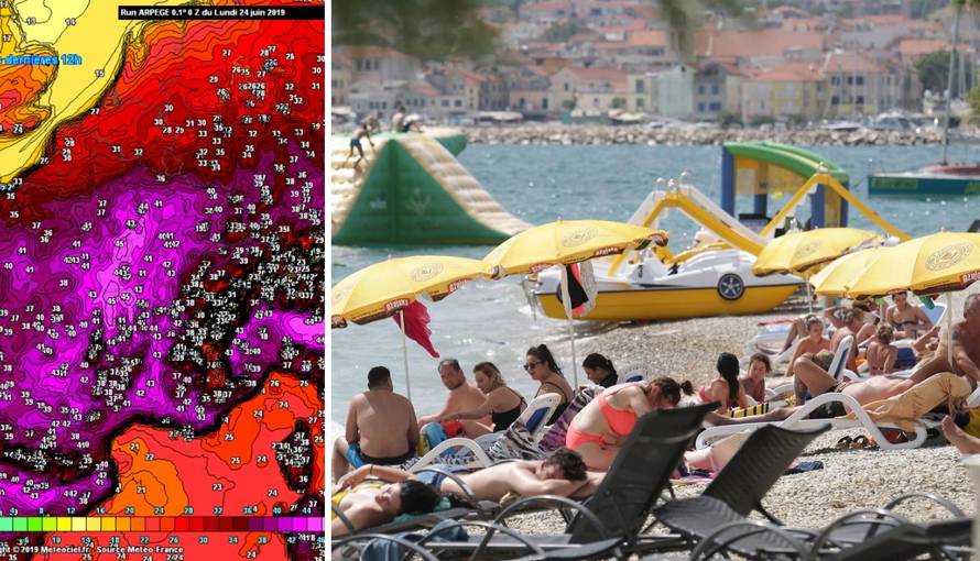 Toplinski val stiže u Hrvatsku: Najopasnije u četvrtak  i petak