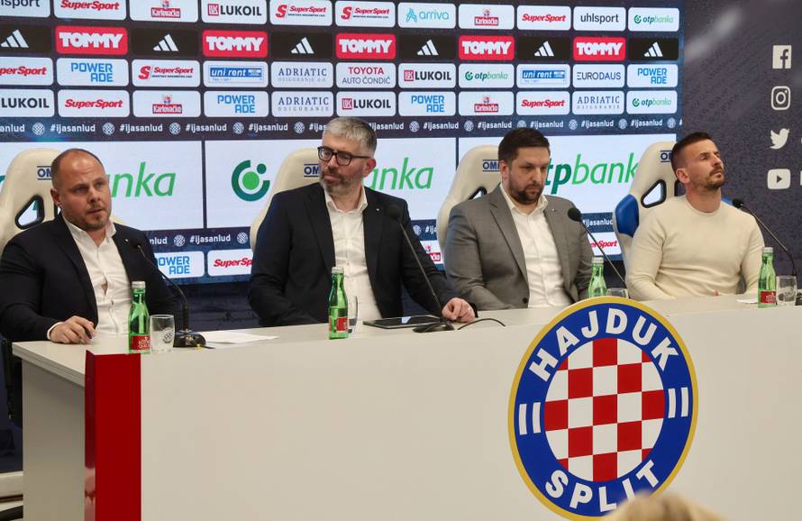 Split: Konferencija za medije u Hajduku
