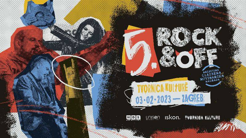 Počinje peta dodjela nagrade Rock&Off u Tvornici kulture