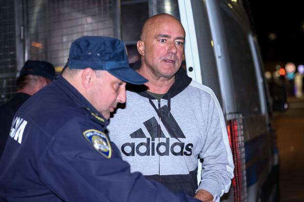 Velika Gorica: Privođenje Leona Lučića na Županijski sud