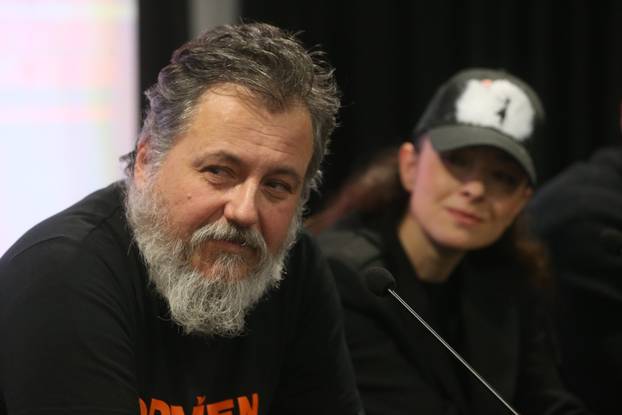 Beograd: Konferencija za medije nakon projekcije filma "Dra&zcaron;en"