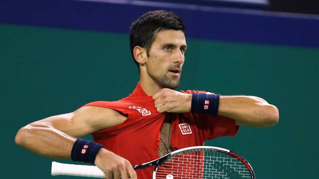 Tennis - Shanghai Masters tennis tournament - Novak Djokovic of Serbia v Roberto Bautista Agut of Spain