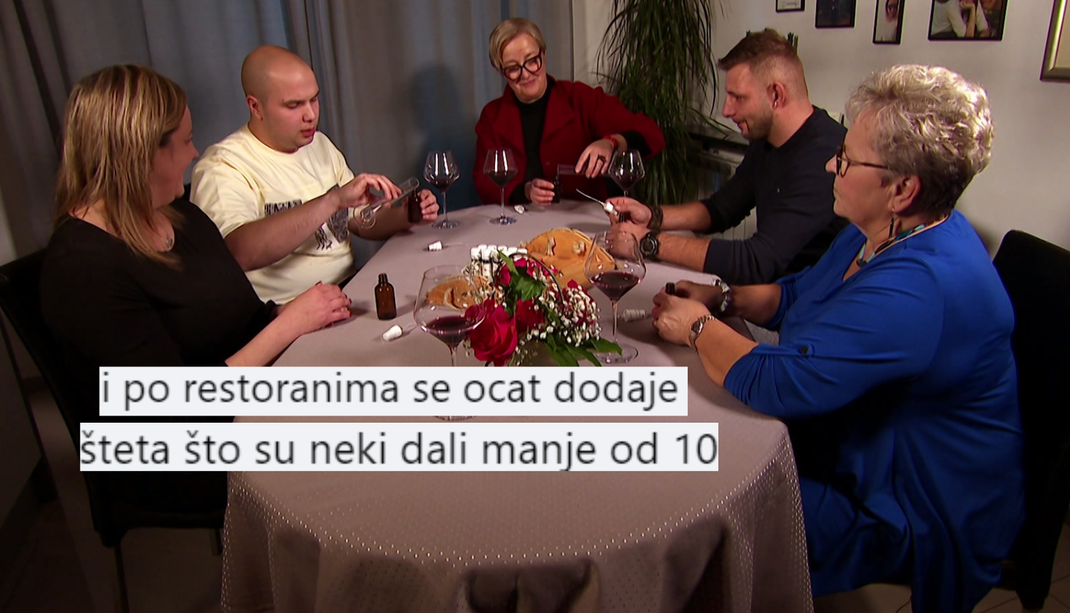 Ljubica dala manju ocjenu zbog octa, a gledatelji opleli po njoj: 'I u restoranu ga dodaš po želji'