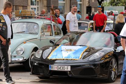 Dašak povijesti usred Rijeke: Tradicionalni susret oldtimera