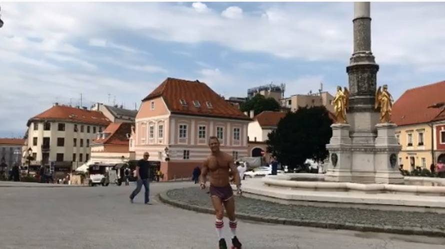 'Penisoslikar' Brent se 'gušio' u ćevapima i uživao u folkloru