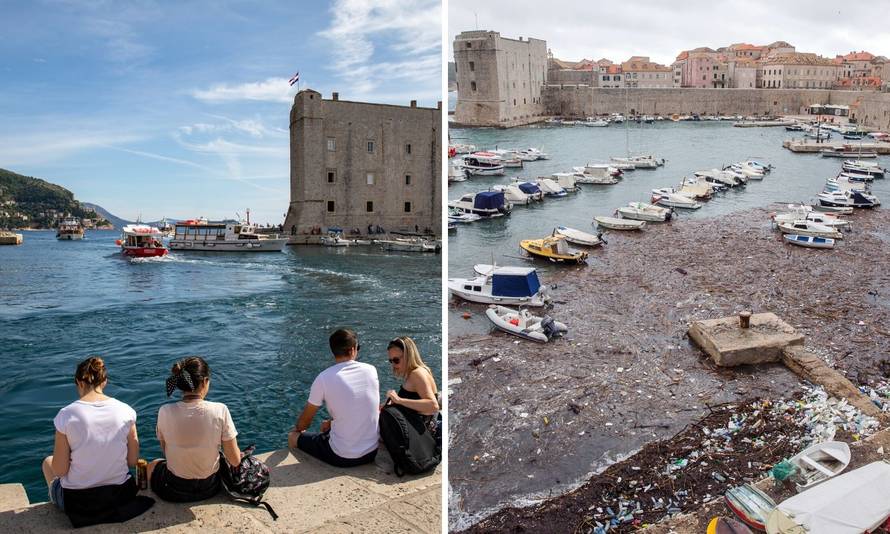 Naše plaže prije i poslije jakog juga: Guše se u smeću i plastici