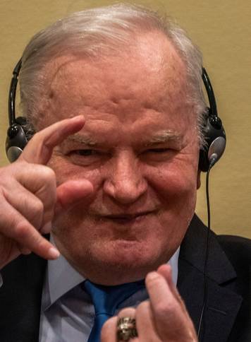Former Bosnian Serb commander Mladic appeal judgement at UN court in The Hague