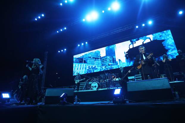 Zagreb: Održan je koncert Sanja, Marinko i Zec - 55 godina grupe Novi fosili