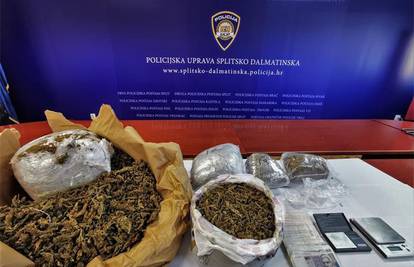 Velika zapljena u Splitu: Našli travu i kokain od 500.000 kuna