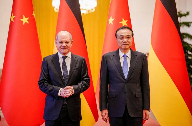 German Chancellor Scholz visits China