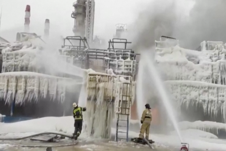 požar u ruskom spremištu plina