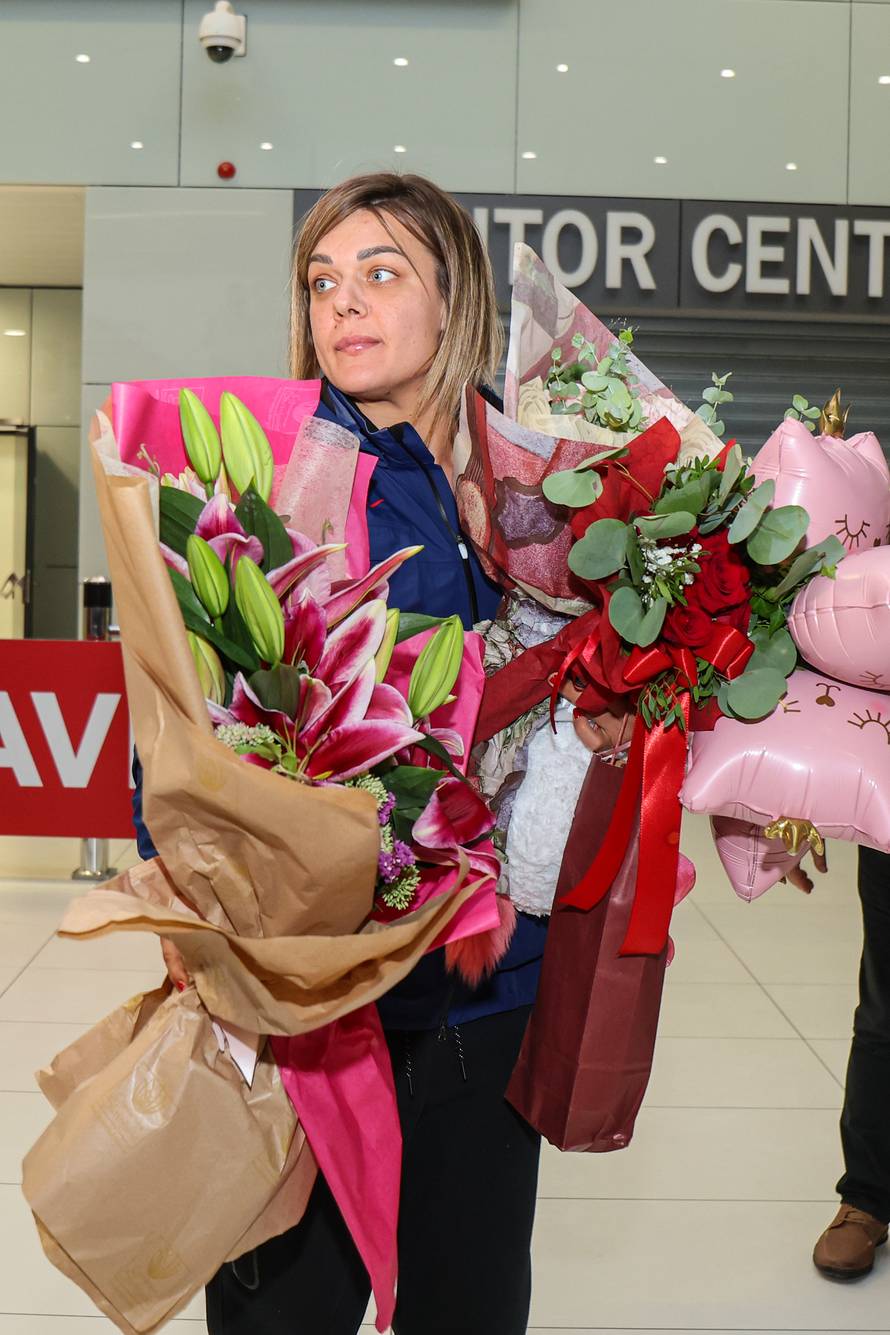 Zlatna Sandra Perković vratila se s Europskog atletskog prvenstva iz Muenchena