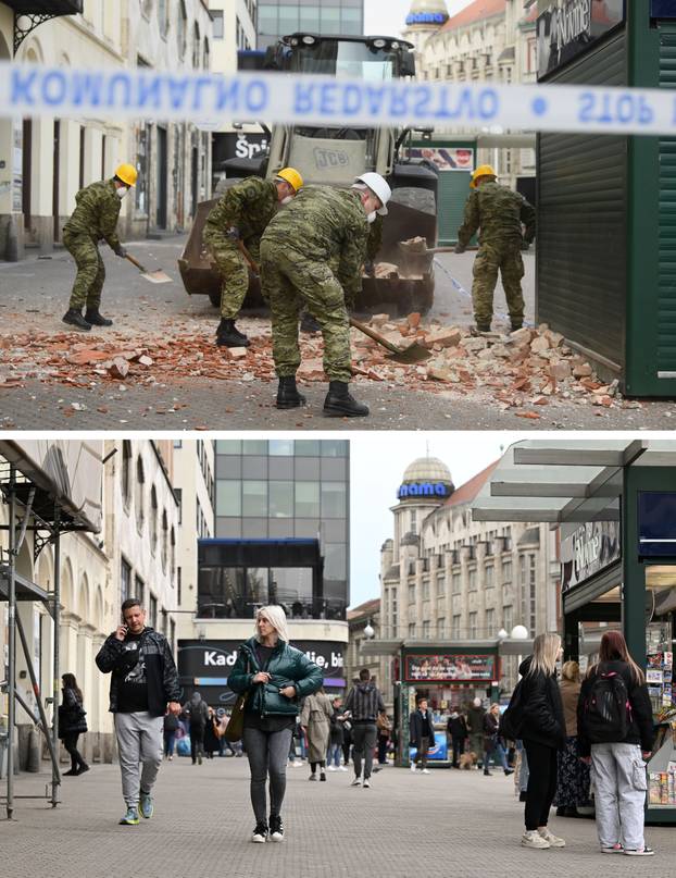 Godišnjica potresa: Kako je Zagreb izgledalo prije ?etiri godine, a kako danas...