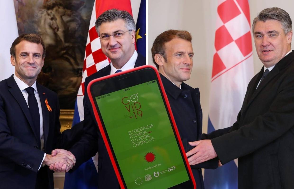 Za razliku od Pantovčaka, u Banskim dvorima pregledavali Covid potvrde svim uzvanicima