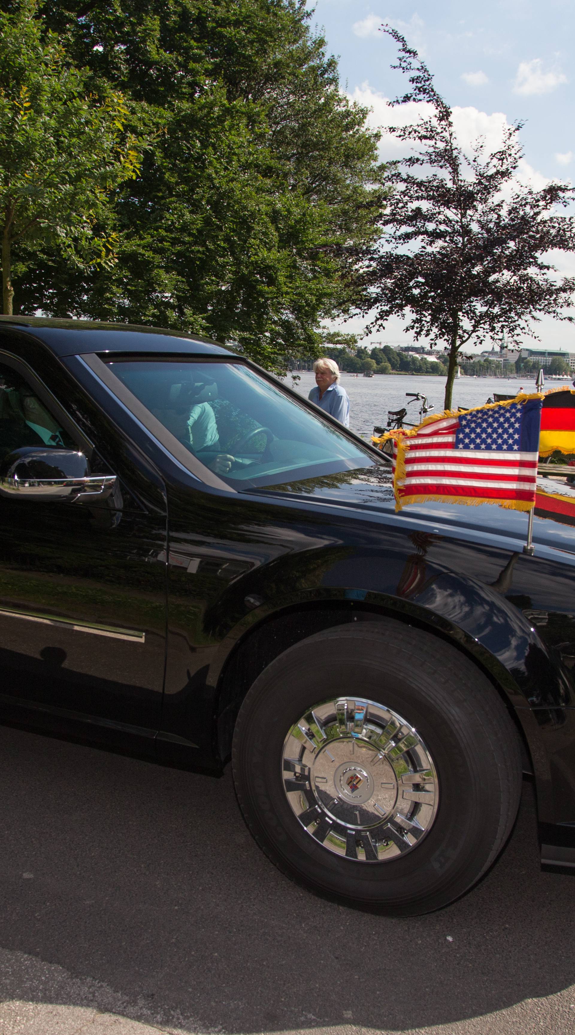 G20 Summit - Trump's arrival