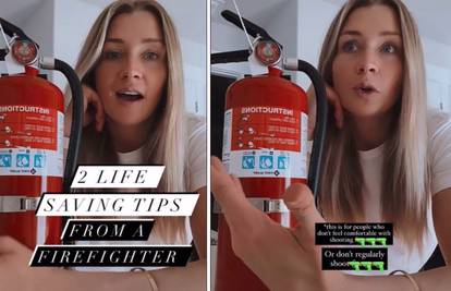 Žena vatrogasca otkrila dva razloga zašto drže aparat za gašenje požara ispod kreveta