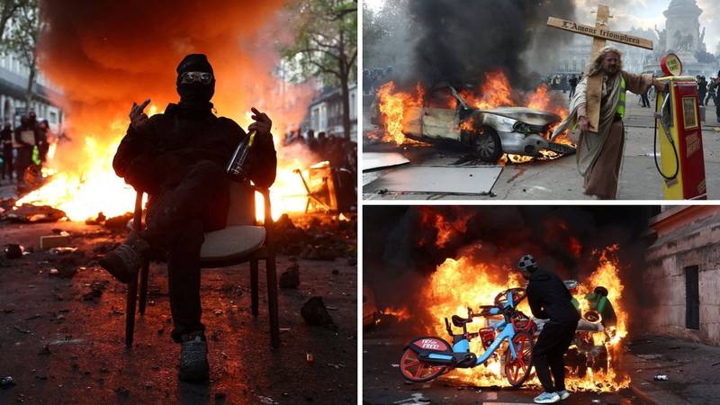 200 FOTKI FRANCUSKOG KAOSA Protesti postali veliki pljačkaški pohodi: Uništavaju sve redom...