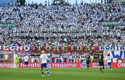 HNS kaznio Hajduk! Torcida je vrijeđala suca: 'Cigane, cigane'