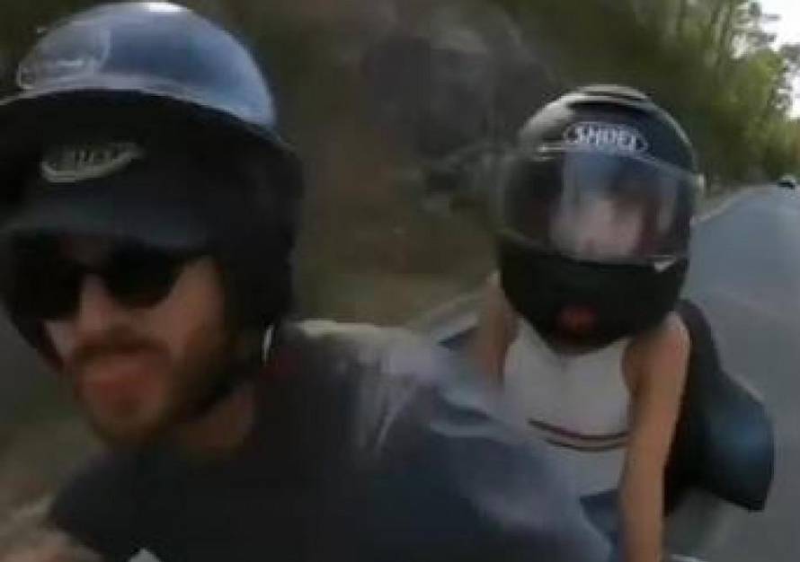 Vlaho Arbulić provozao kćerkicu na motociklu pa je sve snimio: 'Cure se samo žele zabavljati'