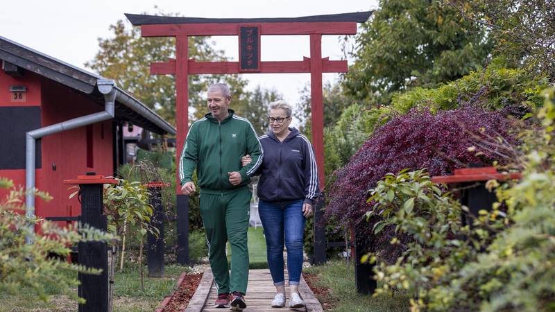 FOTO Komadić Japana usred Slavonije: Pogledajte prekrasnu zelenu oazu obitelji Brkić