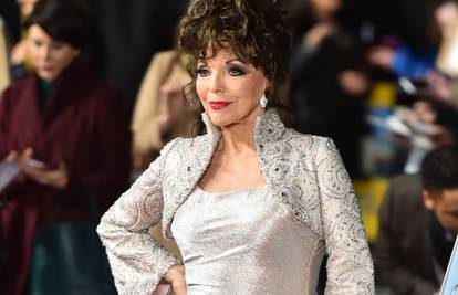 Joan Collins stala 'na loptu': Peta udaja je i moja zadnja