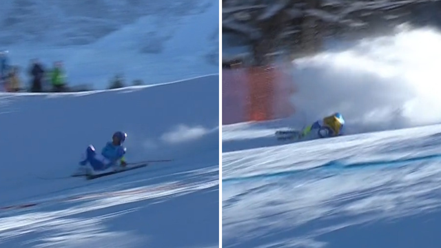 VIDEO Težak pad legendarnog skijaškog prvaka! Helikopterom ga izvukli nakon dugog prekida