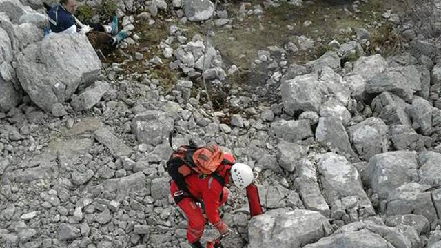 Splitski GSS spasili planinara koji je pao i teško se ozlijedio