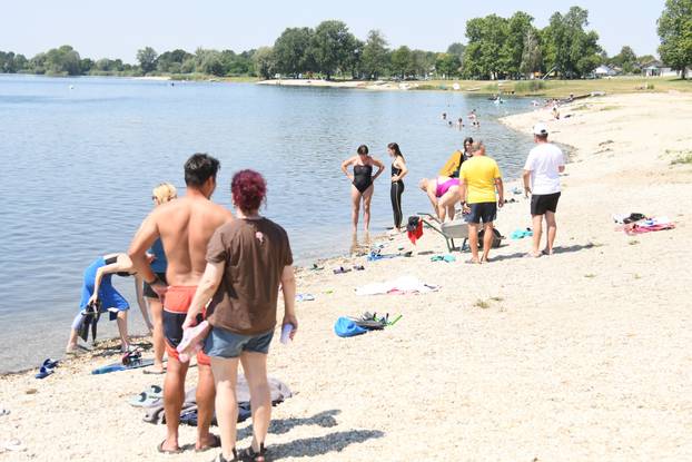 Koprivnica: Jezera Šoderica i Čingi Lingi, omiljena kupališta za Podravce i Bilogorce