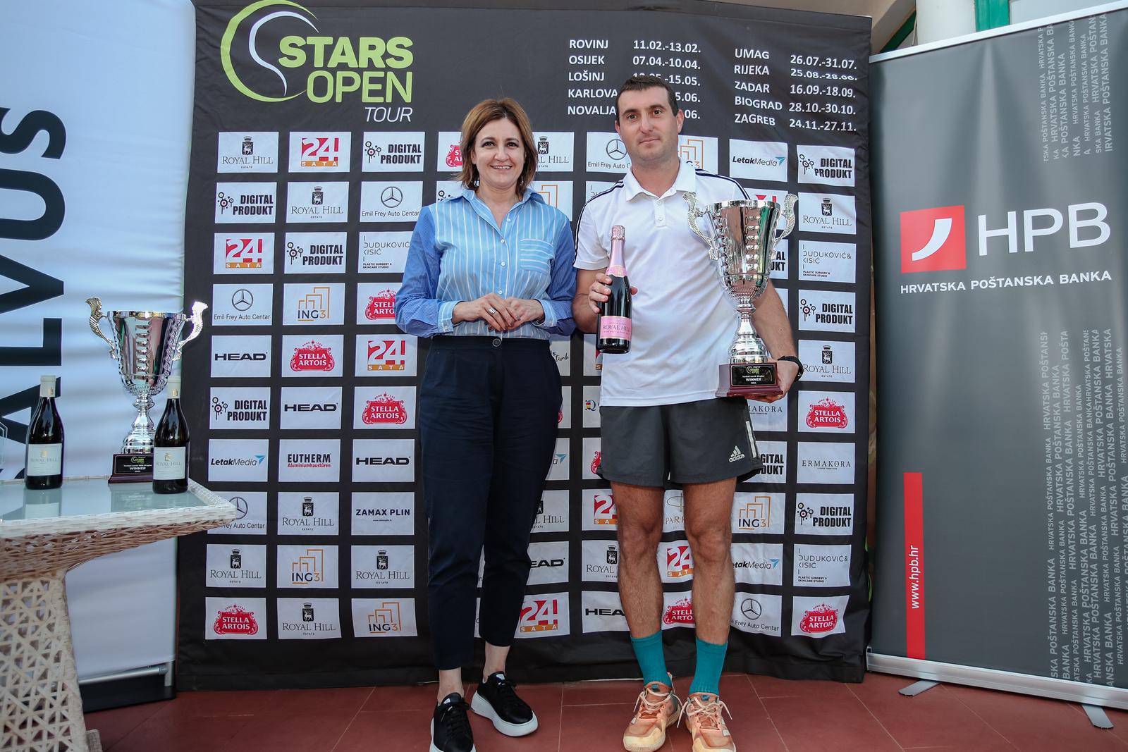 Biograd na moru: Stars Open Tour, finale i dodjela pehara