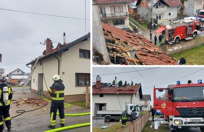 Požar obiteljske kuće u Petrinji