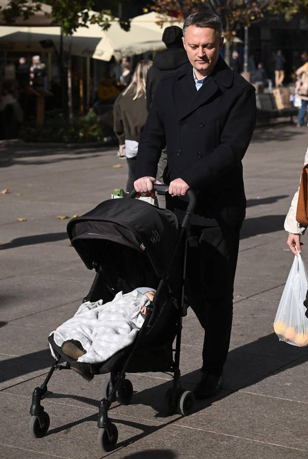 Zagreb: Fran Borovecki prosetao gradom