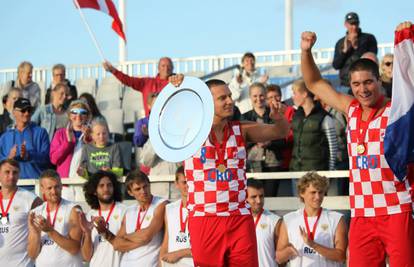 Hrvatski rukometaši na pijesku osvojili treći europski naslov!