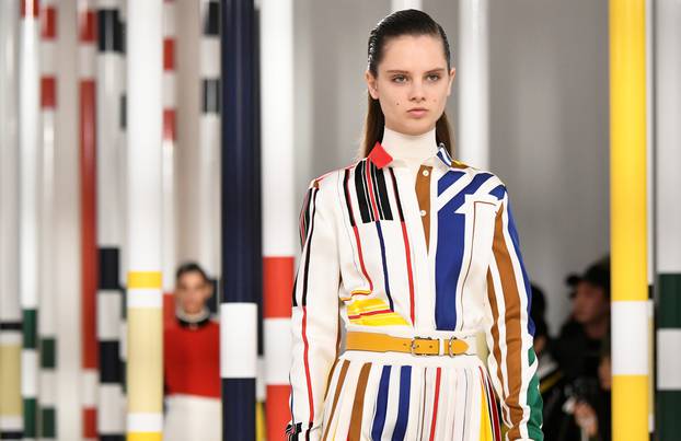 Hermes collection show at Paris Fashion Week