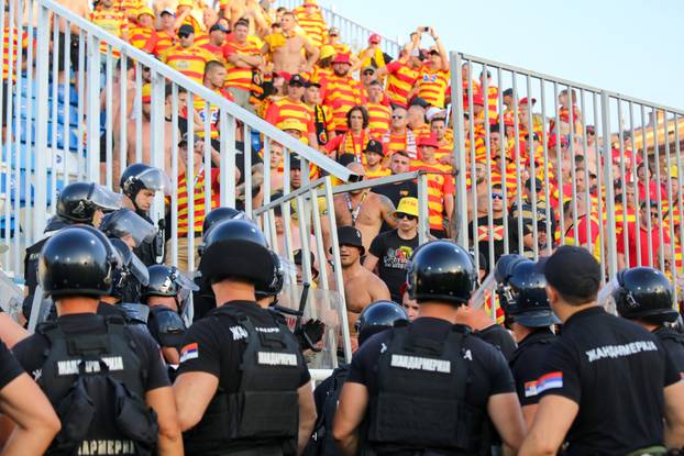 Novi Pazar: Sukob navijača na utakmici drugog kola kvalifikacija za Ligu konferencije izmedju FK Novi Pazar i FK Jagiellonia