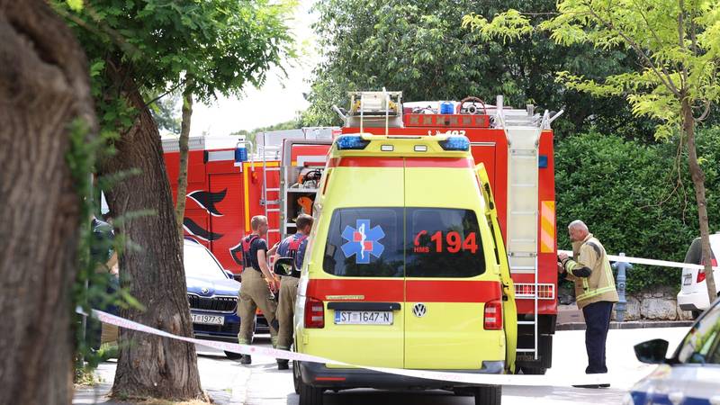 FOTO Muškarac preminuo u požaru kuće u splitskom Varošu
