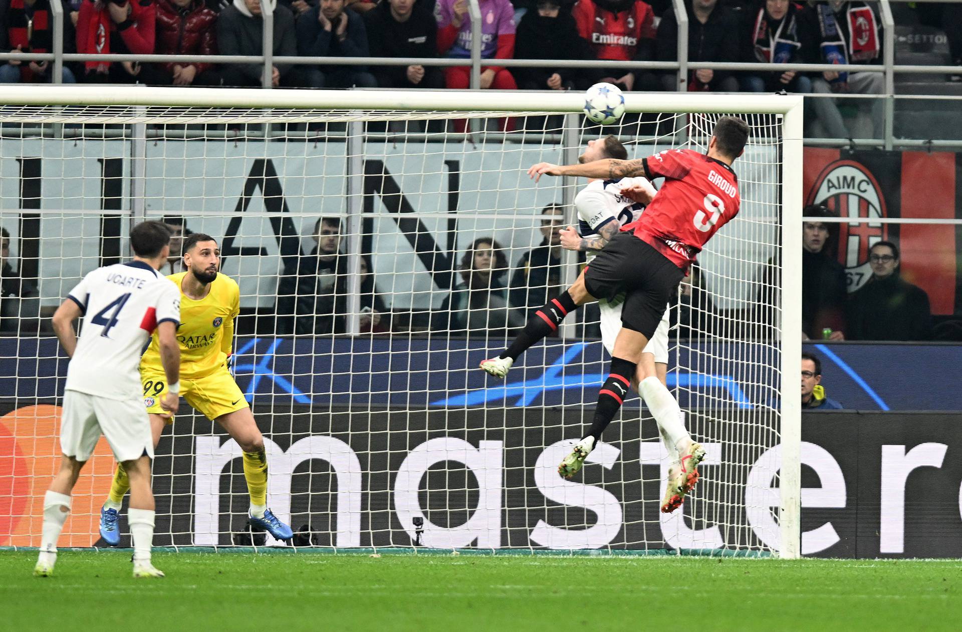 Champions League - Group F - AC Milan v Paris St Germain