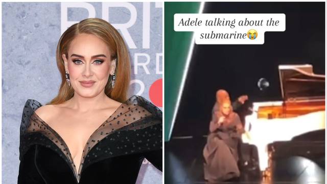 Adele prekinula nastup i upitala publiku: 'Koliko bi vas da može, otišlo vidjeti olupinu Titanica?'
