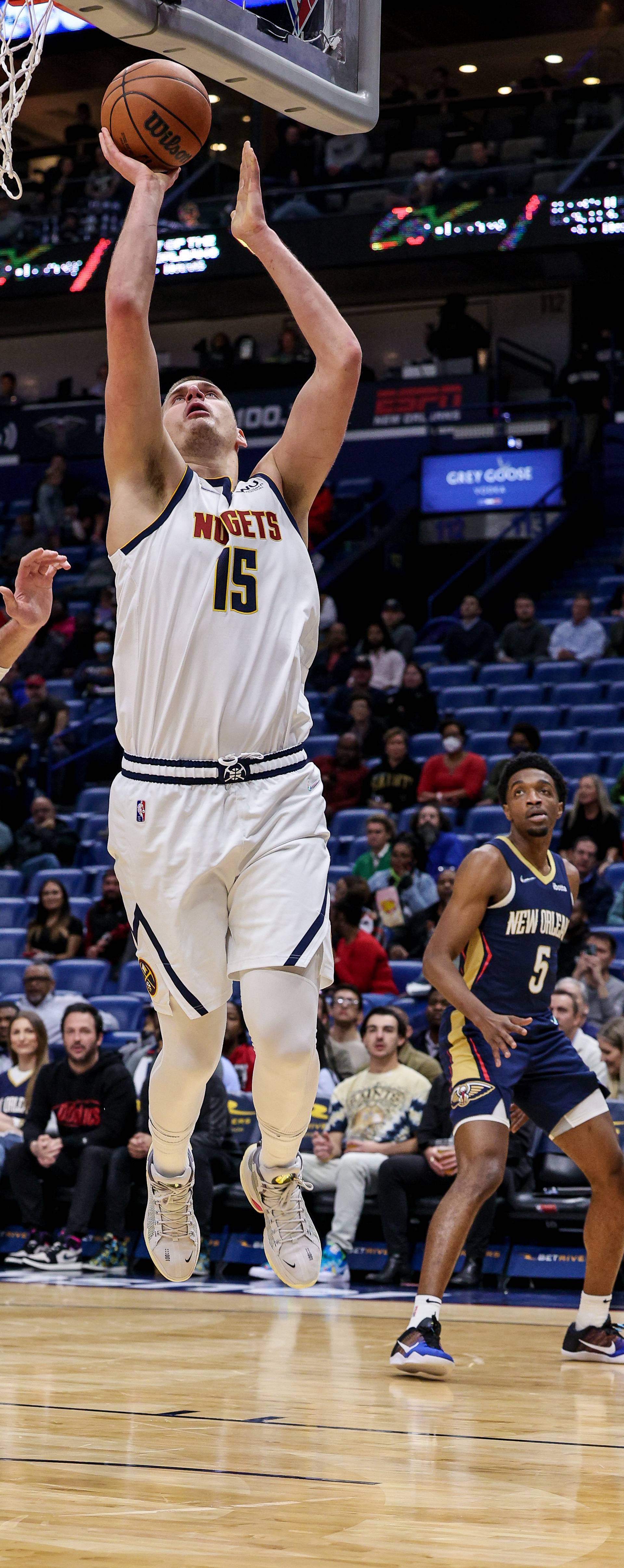 NBA: Denver Nuggets at New Orleans Pelicans