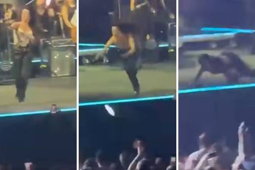 Kruži snimka: Severina plesala i pjevala pa pala na pozornici...