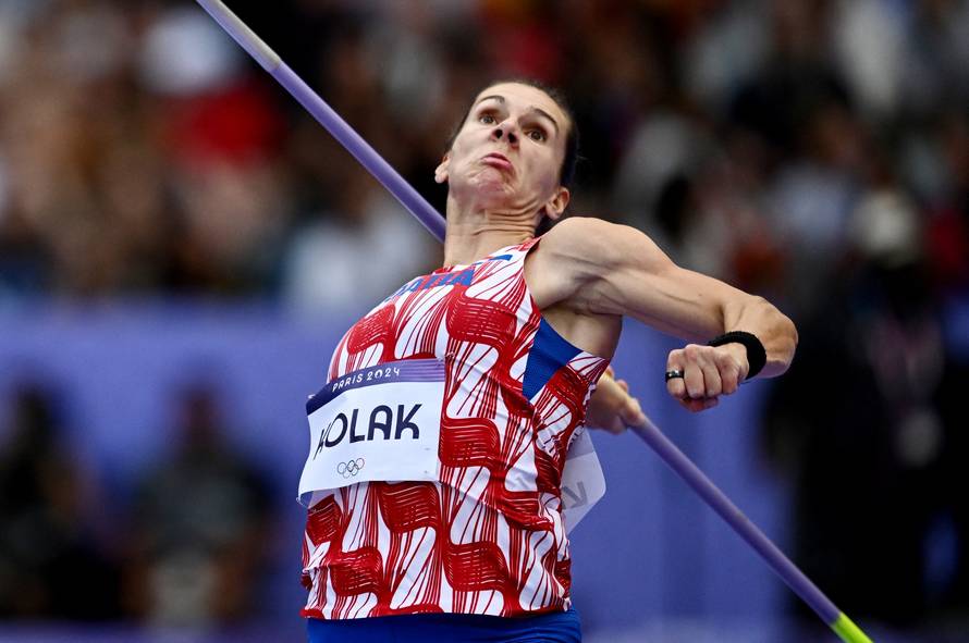 Athletics - Women's Javelin Throw Qualification-Gp B