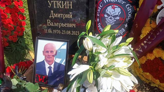 Wagner commander Dmitry Utkin buried near Moscow
